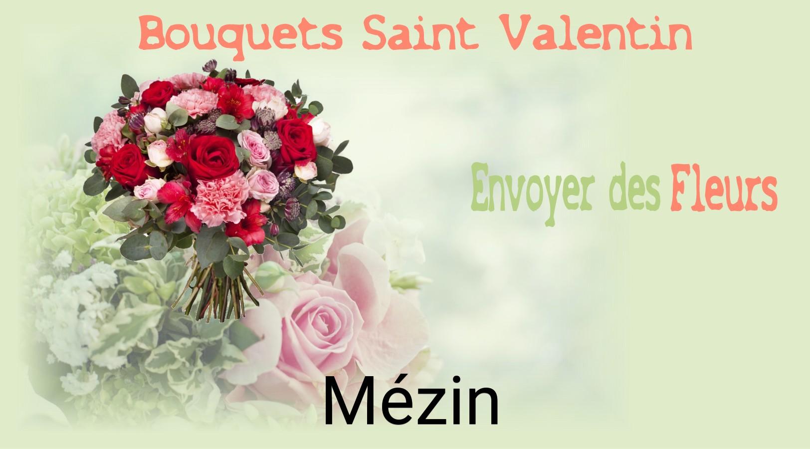 Roses de Saint-Valentin livrées à Mézin